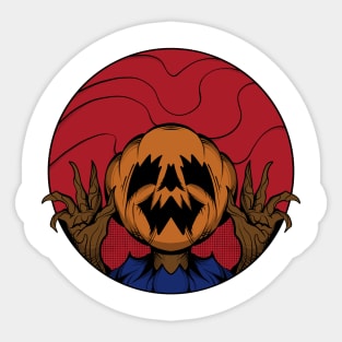 Scary night Sticker